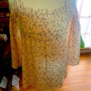 Floral Off the Shoulder Dress